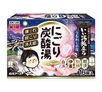 Iiyu Tabidachi Milky Carbonated Bath Tablets - Uruwashi no Yado 16 Tabletas - Japonese Onsen Style Bath Soak - Surtido de Scents - Refrescamiento e hidratación - Fabricado en Japón