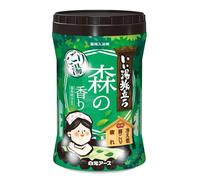 Iiyu Tabidachi Milky Hot Spring Bath Powder 600 g - Aroma Forest - Japonese Onsen Style Bath Soak with Herbal Extracts - Relaxing & Hidratación Bath Salt - Made in Japon
