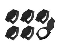 iJiZuo Paquete de 5 Cubierta de Cámara Web, Funda Protectora para Cámara Web, Protegiendo Seguridad de Privacidad, para Laptop, Mac, Ordenador(Negro)