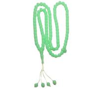 Ijksbehjf Ajuste cómodo brillante con 99 cuentas acrílicas, ideal para el uso diario y elegantes accesorios de noche, amistad eterna, talla única, como se describe