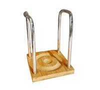 Ijksbehjf And Home - Organizador de vasos de papel, accesorio de almacenamiento vertical portátil para ahorrar espacio, apilable, soporte para pesas de vidrio para encimera