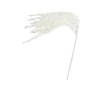 Ijksbehjf Decoración de ramas de árbol de Navidad con purpurina de 60 cm con spray dorado para arreglos de escritorio o jarrones, púas florales largas para festivales