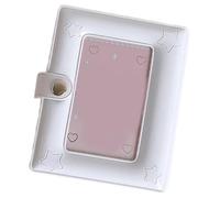 Ijksbehjf Elegante álbum de fotos de 3.6 x 2.6 pulgadas, 40 fotos, elegante organizador de tarjetas, bolsa para tarjetas de cumpleaños y fiestas