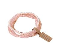 Ijksbehjf Juego de 4 piezas de vidrio iridiscente que cambia de color, joyería ligera, accesorios de moda para mujer, juego de vidrio iridiscente, talla única, como se describe