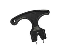 Ijksbehjf Llave de columna vertebral para zapatos de golf, estructura de gancho giratorio, agarre ergonómico, variedades de clip para todos los tipos de herramienta de columna vertebral de zapatos de