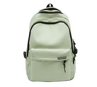 Ijksbehjf Mochila académica de gran tamaño, resistente al agua, construcción de nailon, acolchada, solución de almacenamiento de libros de texto para adolescentes, mochila universitaria de varios