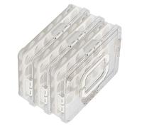 Ijksbehjf Planificador de ovocitos de 24 ranuras con asa de transporte oculta, plan apilable para un fácil transporte, camping, comidas al aire libre, aventuras, ovocitos diablos