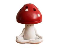 Ijksbehjf Quemadores de incienso decorativos en forma de hongo para sala de estar, dormitorio, estudio, suministros de celebración de temporada, meditaciones, quemadores de incienso de hongos