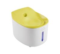 Ijksbehjf Transductor de movimiento de resorte de absorción de mascotas de gran capacidad de 2,2 L, plan de cortesía recargable por USB, resorte de agua para mascotas con filtro