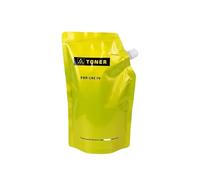 IJOSADON 1000 g de tóner Compatible para Polvo para Color Pro MFP M282NW M283FDW M283FDN M255DW M255NW Cartucho 206a 206x 207a 207x Regillada(Yellow 1000g)