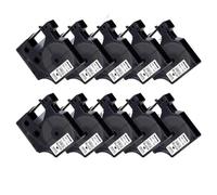 IJOSADON 10PK 9 mm 40913 Cinta Compatible con los Modelos de etiquetadora LabelManager 160 280 para el número de Pieza 40910 40913 40916 40917 40918 40919 Suministros de Impresora(Black on White)