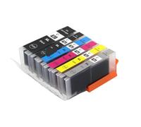 IJOSADON 12pk Compatible PGI-470 PGBK CLI-471 Cartuchos de Tinta Gy para impresoras MG7740 TS8040 TS9040 con Tinta Completa de Chip