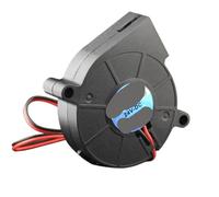 IJOSADON 2 PCS 5015 Ventilador de enfriamiento de la Impresora 3D 12V 24V 0. 15A Manga Roining DC Turbo Fan 5015s Compatible con REPRAP i3 y Modelos de Impresora 3D similares(12v)