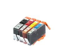 IJOSADON Cartucho de Tinta 4pcs Compatible con 670 670xl H-670 para Photosmart DeskJet Ink Advantage Models 3525 4615 4620 4625 5525 6526