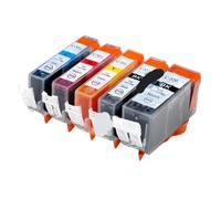 IJOSADON Cartucho de Tinta Compatible con 10 Paquete PGI520 para MP540 MP550 MP560 MP620 MP640 MX870 IP3600 IP4600 IP4700 Impresoras Suministro de Tinta Completa