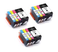 IJOSADON Cartucho de Tinta Compatible con 4pcs para 915XL 919XL 915 919 XL para Usar con OfficeJet Pro 8010 8023 8025 8022 8010 8012 8015 8018 8028 Printer(3set)
