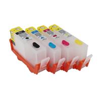 IJOSADON Cartucho de Tinta Recargable, 4 Uds., Compatible con HP564 para PhotosmartPlus B209a B210a Deskjet 3522 3526 Photosmart 5510 5511 5514 B109a