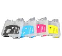 IJOSADON Cartucho de Tinta Recargable Compatible con LC38 67 980 1100 para MFC 790CW 990CW 490CW 5490CN 5890CN 6490CW 290C