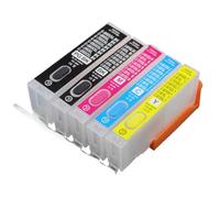 IJOSADON Cartucho de Tinta Recargable Compatible con TS8190 TS8195 TS8290 TS8295 TS8298 para PGI-980 CLI-981 VACÍO(5 Colors)