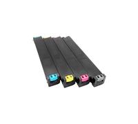 IJOSADON Cartucho de tóner 4pc MX27 Compatible con MX2000 2300 2700 3500 3501 4500 4501 Copi(CMYK-GT)