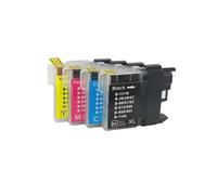 IJOSADON Cartuchos de Tinta compatibles para impresoras MFC J410 415W J220 J265W DCP J125 J315W J515W LC39 LC985 LC975(1BK1C1M1Y)