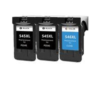 IJOSADON Cartuchos de Tinta compatibles para PG545 CL546 PG545XL CL546 para Usar con MG2950 MG2550 MG2500 MG3050 MG2450 MG3051 MX495(2bk 1color)