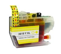 IJOSADON Cartuchos de Tinta LC3619 XL 3619 LC3619 LC3619XL 1 Juego Compatible con Modelos de Impresora MFC-J2330DW MFC-J2730DW MFC-J3530DW MFCJ-3930DW para número de Pieza LC3619(Yellow)