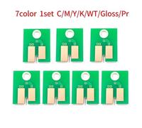 IJOSADON Chip LEC Eco-EUV EUV3 Compatible con Cartucho de Tinta Roland LEC-330 LEC-300 LEC-540 LEJ-640 LEF-20 LEF-10 LEF-12(Eco-UV EUV3 Chip 7PC)