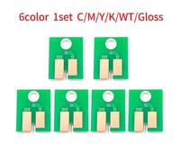 IJOSADON Chip LEC Eco-UV2 de 220ml, Chip Permanente EUV2 Compatible con Cartucho de Tinta Roland LEC-330 LEC-300 LEC-540 LEJ-640 LEF-20 LEF-10 LEF-12(Eco-UV EUV Chip 6pcs)