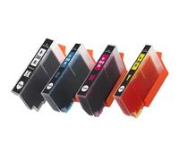IJOSADON Compatible XL 364 XL 364XL El Cartucho de Tinta de inyección de Tinta Funciona con impresoras 364 364xl como Photosmart 5510 7520 B8550 Deskjet 3070a B109A(1SET (4PCS))