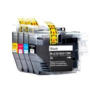 IJOSADON DataSonic LC3219 LC3219XL LC3217 LC3217XL Cartucho de Tinta Compatible con MFC-J5330DW J5335DW J5730DW J5930DW J6530DW J6935DW Printer 5 Pack(1set)