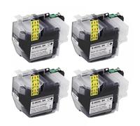 IJOSADON LC462 LC462XL Cartuchos de Tinta compatibles para MFC-J2340DW MFC-J3540DW MFC-J3940DW Impresoras(LC462XL-Black 4pcs)