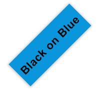 IJOSADON Paquete de 10 Cintas de Etiquetas SS24KW de 24mm compatibles con ST24KW SC24RW SC24YW SC24BW LW-700 LW-900P(10PK Black on Blue)