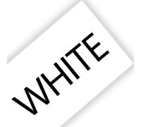 IJOSADON Paquete de 10 Etiquetas laminadas 261 de 36mm compatibles con Cinta de Cartucho TZe261 TZ261 para rotuladora(Black on White)