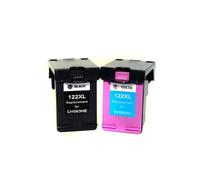 IJOSADON Reemplazo Compatible para Cartucho de Tinta de 122xl para - 1000 1050 2050 3050A 3052A 3054 1510 2540(1BK and 1COLOR)