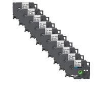 IJOSADON TEXLA DE Seguridad Compatible con SE4 SE3 SE5 Black on White Disponible en 2 5 o 10 Paquetes(10PK Labels)