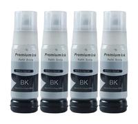 IJOSADON Tinta Compatible para L3150 L5190 L1110 L1118 L4153 L3169 L3167 Impresoras de inyección de Tinta Comercial 003 4 PCS(4pcs-BK)
