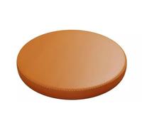 IJQXLA 35 * 35cm Cojines de Asiento Redondos de Espuma viscoelástica Impermeables para sillas de jardín, Comedor, bistró, Almohadillas de Cuero Antideslizantes