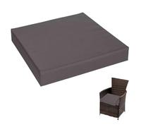IJQXLA Cojín/Almohada Impermeable para Asiento de Exterior, 43 x 48 cm, Funda extraíble, para Interior y Exterior, Material Resistente al Agua, para Cocina, Comedor, Sala de Estar, Patio, Jard
