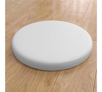 IJQXLA Cojín Redondo de Espuma viscoelástica de 35 cm, Suave, cómodo, Impermeable, Lavable, para jardín, Interior, Exterior, Coche, Oficina, sofá.