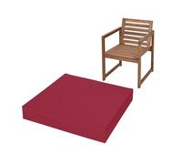 IJQXLA Cojines de jardín Impermeables de 48 x 50 cm (19 x 20 Pulgadas), Gruesos e Impermeables, con Espuma para Asiento de Silla, para Cocina, Comedor, Sala de Estar, jardín, Patio, Muebles d