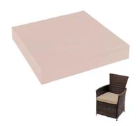 IJQXLA Cojines para Banco de Exterior Impermeables 50 x 50 cm Funda extraíble Interior Exterior Material Resistente al Agua Cocina Comedor Salón Patio Jardín Oficina Cafetería Espuma