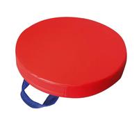 IJQXLA Cojines Redondos de Suelo con Asas para aulas, Impermeables, de Poliuretano, para Exteriores, para sillas y aulas.