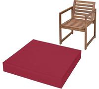 IJQXLA Fundas de cojín para Asiento de Exterior, Gruesas, Impermeables, de Espuma, para Cocina, Comedor, Sala de Estar, jardín, Patio, Muebles de ratán, Funda extraíble con Cremallera