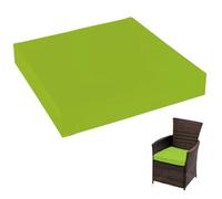 IJQXLA Fundas de cojín para Silla de Patio, 36 x 36 cm, Funda extraíble, para Interior y Exterior, Material Resistente al Agua, para Cocina, Comedor, Sala de Estar, Patio, jardín, Oficina, CAF