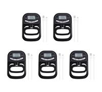 IJSDNVJNDX 5X Dinamómetro de Mano de 265 Libras/120 Kg, Entrenador de Fuerza de Agarre, Comprobador Electrónico de Fuerza de Agarre, Fortalecedor de Agarre