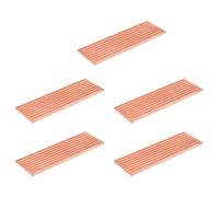 IJSDNVJNDX 5X Disipador de de Cobre Puro Adhesivo Conductor Térmico para SSD M.2 2280 PCI-e NVME de 2 mm