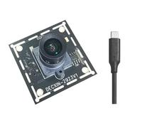 IJSDNVJNDX Cámara Industrial USB 3.0 con Obturador Global de 1,3 MP y 93°, Módulo de Cámara Industrial de 400 Fotogramas, Sin Controlador para XP/7/8/10, Linux y Android.