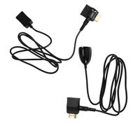 IJSDNVJNDX Extensor de Infrarrojos Través de Adaptadores de Control Remoto Compatibles. Kit de Cable Receptor-Transmisor. Interruptor Bidireccional.