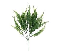 IJSDNVJNDX Helechos Artificiales para Exteriores e Interiores, Grandes Helechos Artificiales, Planta de Helecho de Boston Falsa para Jardinera, Entrada de Jardín o Porche.